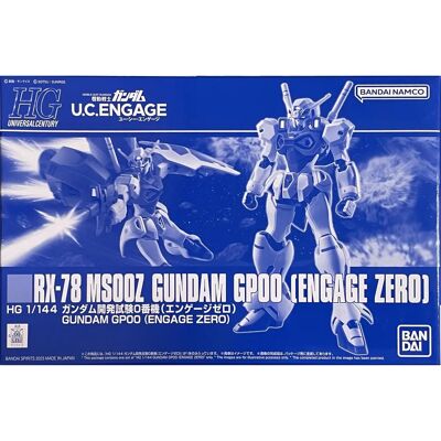 Bandai Spirits Gundam HG 1/144 RX-78 MS00Z - Model Kit Bandai Spirits Gundam HG 1/144 RX-78 MS00Z - Model Kit