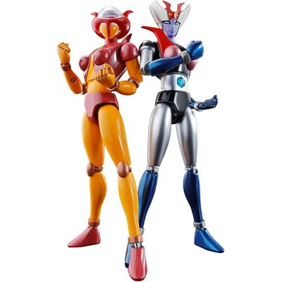 Bandai Soul of Chogokin Mazinger Z GX-08R Afrodai A vs GX-09R Minerva X - Figurine d'action - Publicité Bandai Soul of Chogokin Mazinger Z GX-08R Afrodai A vs GX-09R Minerva X - Figurine d'action - Publicité