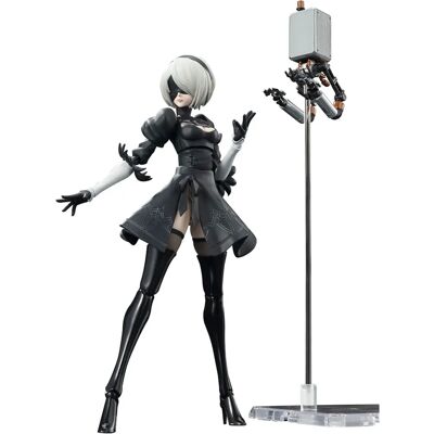 Bandai Nier : Automata 2b Figurine articulée - 15 cm - Publicité Bandai Nier : Automata 2b Figurine articulée - 15 cm - Publicité