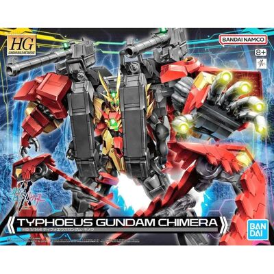 Bandai Typhoeus Gundam Chimera 1/144 Build Metaverse - Action Figure - Publicité Bandai Typhoeus Gundam Chimera 1/144 Build Metaverse - Action Figure - Publicité