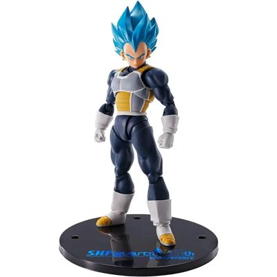 Figura de acción Vegeta Super Saiyan Blue 15º Aniversario Tamashii Nations Figura de acción Vegeta Super Saiyan Blue 15º Aniversario Tamashii Nations