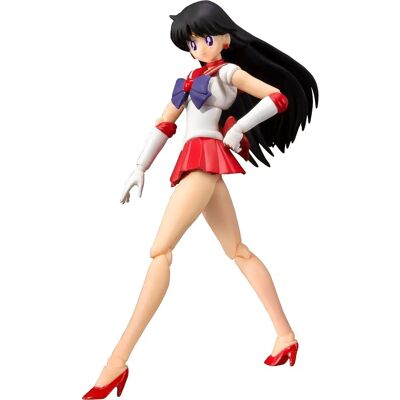 Figurine d'action Sailor Mars de Bandai Sailor Moon - Édition Couleur Animation - 140mm - Publicité Figurine d'action Sailor Mars de Bandai Sailor Moon - Édition Couleur Animation - 140mm - Publicité