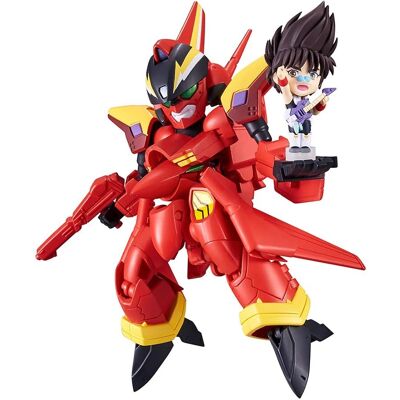 Bandai Macross 7 VF-19 Custom Fire Valkyrie - Actiefiguur Bandai Macross 7 VF-19 Custom Fire Valkyrie - Actiefiguur