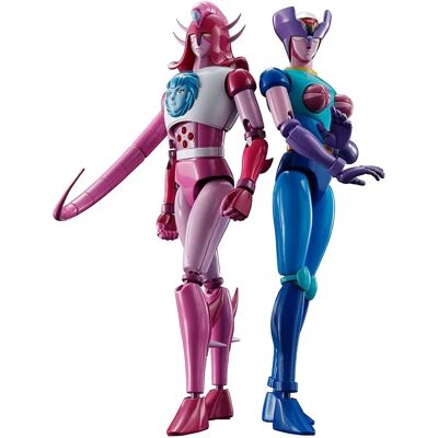Figurines Great Mazinger Z en Zamac de Bandai - Set 17cm - Soul of Chogokin GX-108 & GX-11R - Publicité Figurines Great Mazinger Z en Zamac de Bandai - Set 17cm - Soul of Chogokin GX-108 & GX-11R - Publicité