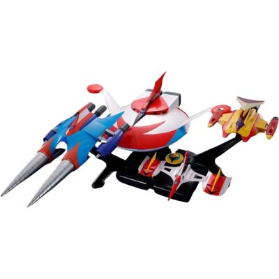 Bandai GX-76X3 Ensemble complet Robot UFO Grendizer Spacer - Publicité Bandai GX-76X3 Ensemble complet Robot UFO Grendizer Spacer - Publicité