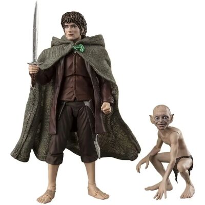 Figurki Tamashii Nations Frodo & Gollum - LOTR 6 & 12cm Figurki Tamashii Nations Frodo & Gollum - LOTR 6 & 12cm