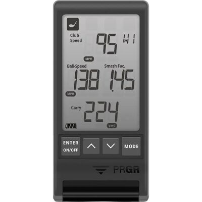 Voice Caddie PRGR Czarny Kieszonkowy Monitora Startowego Golf - Sprzęt do Golfa Voice Caddie PRGR Czarny Kieszonkowy Monitora Startowego Golf - Sprzęt do Golfa