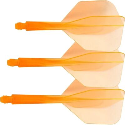 Dards Condor Forme de Hache Neon Orange - 21,5mm - 3 pcs - Publicité Dards Condor Forme de Hache Neon Orange - 21,5mm - 3 pcs - Publicité