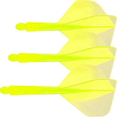 CONDOR Axe Neon Žluté Šipky Křídla - Darts Flights CONDOR Axe Neon Žluté Šipky Křídla - Darts Flights