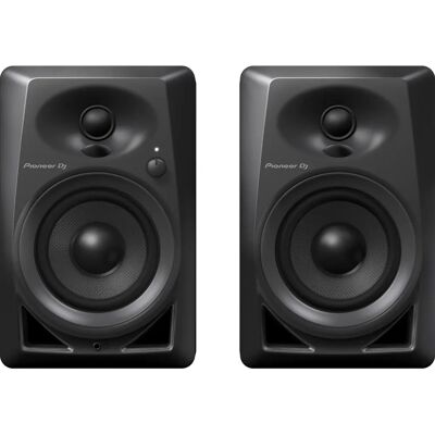 Alto-falante Pioneer DM-40 - 2 vias preto cablado Alto-falante Pioneer DM-40 - 2 vias preto cablado