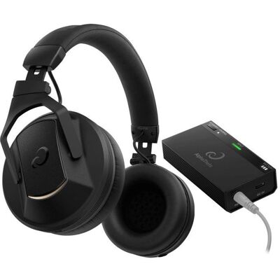 AlphaTheta HDJ-F10-TX Funkkopfhörer mit Sender - Professionell AlphaTheta HDJ-F10-TX Funkkopfhörer mit Sender - Professionell