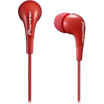 Pioneer SE-CL502-R Rode In-ear Headphones - Koptelefoon Pioneer SE-CL502-R Rode In-ear Headphones - Koptelefoon
