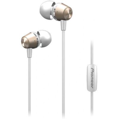Auriculares intrauditivos Pioneer SE-QL2T-G Blanco/Oro - Auriculares Auriculares intrauditivos Pioneer SE-QL2T-G Blanco/Oro - Auriculares