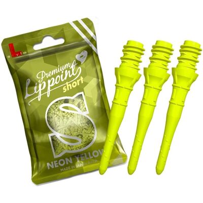 Pointes Lippoint Jaune Neon - 2ba, 21mm, 30 pcs - Tips - Publicité Pointes Lippoint Jaune Neon - 2ba, 21mm, 30 pcs - Tips - Publicité