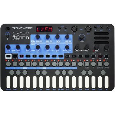 Sonicware Liven Xfm - Synthesizzatore FM multi-traccia e groove box Sonicware Liven Xfm - Synthesizzatore FM multi-traccia e groove box