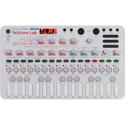Sonicware LIVEN Texture Lab - Sintetizzatore granulare - Processore di effetti Sonicware LIVEN Texture Lab - Sintetizzatore granulare - Processore di effetti