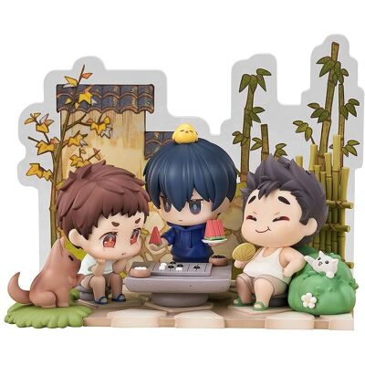 Figurine Good Smile Wu Xie & Zhang Qiling & Wang Pangzi - Yucun Shiqu - 12cm Figurine Good Smile Wu Xie & Zhang Qiling & Wang Pangzi - Yucun Shiqu - 12cm