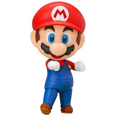 Good Smile Super Mario Bros. Nendoroid Mario - 10cm Actionfigur Good Smile Super Mario Bros. Nendoroid Mario - 10cm Actionfigur