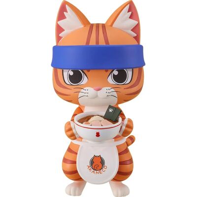 Good Smile Red Cat Ramen Bunzo 10cm Figur - Sammlerobjekt Good Smile Red Cat Ramen Bunzo 10cm Figur - Sammlerobjekt