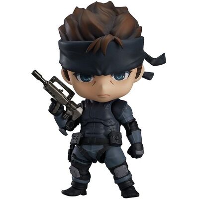 Figurine d'action Nendoroid Metal Gear Solid Solid Snake - 10cm - Publicité Figurine d'action Nendoroid Metal Gear Solid Solid Snake - 10cm - Publicité