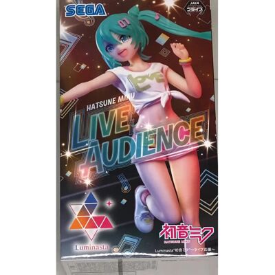 Sega Hatsune Miku 20cm Live Stage Figure - Rosa Sega Hatsune Miku 20cm Live Stage Figure - Rosa