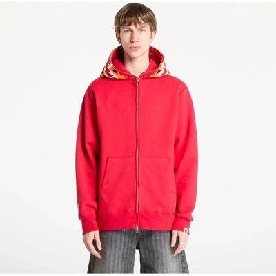 A BATHING APE Tiger Teljes cipzár kapucnis pulóver Unisex Vörös - Pulóver A BATHING APE Tiger Teljes cipzár kapucnis pulóver Unisex Vörös - Pulóver
