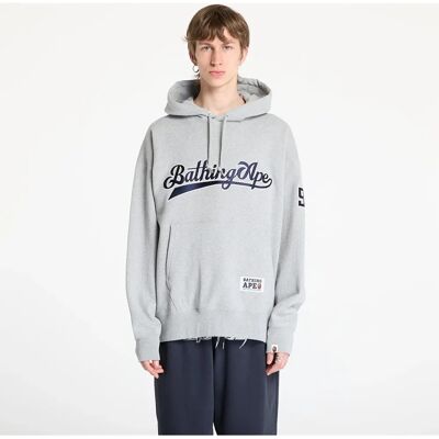A BATHING APE Szürke Pulóver kapucnival - Hoodie A BATHING APE Szürke Pulóver kapucnival - Hoodie
