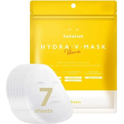 LuLuLun Hydra V Mask Vitamin Sheet Mask 7-pack - Ansiktsmaske LuLuLun Hydra V Mask Vitamin Sheet Mask 7-pack - Ansiktsmaske