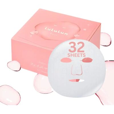 LuLuLun Pure Breeze Masques - 32 Feuilles - Soins Hydratants - Publicité LuLuLun Pure Breeze Masques - 32 Feuilles - Soins Hydratants - Publicité