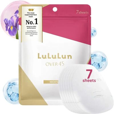 Lululun Modell 045C Rosa Fuktighetsgivende Ansiktsmaske - Sheet Mask Lululun Modell 045C Rosa Fuktighetsgivende Ansiktsmaske - Sheet Mask