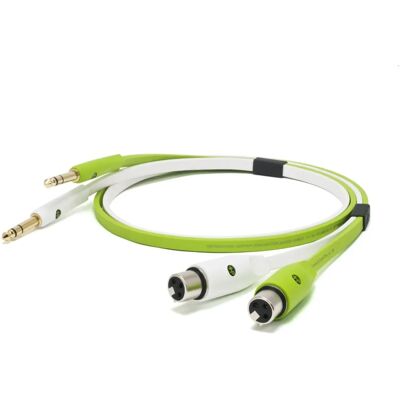 Oyaide NEO d+ 2x 6,3mm Klinke symmetrisch XLR Female Kabel - 2m Oyaide NEO d+ 2x 6,3mm Klinke symmetrisch XLR Female Kabel - 2m