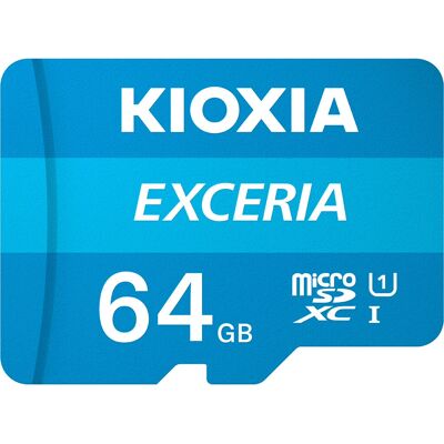 Kioxia EXCERIA microSD - microSDXC 64GB Kioxia EXCERIA microSD - microSDXC 64GB