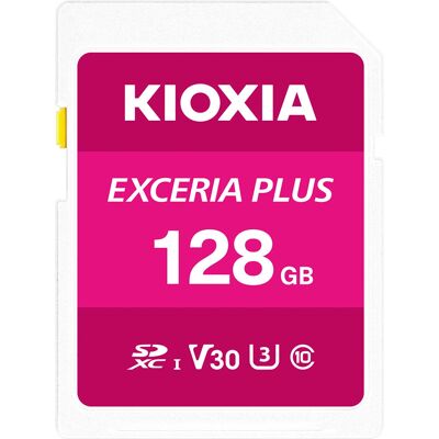 Kioxia EXCERIA Plus SD - SDXC 128GB Kioxia EXCERIA Plus SD - SDXC 128GB