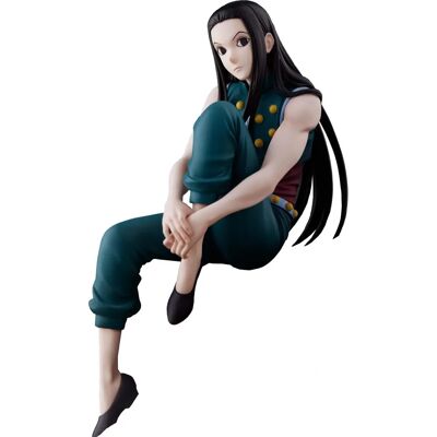Figurine Noodle Stopper Illumi Hunter x Hunter - 15cm - Collection - Publicité Figurine Noodle Stopper Illumi Hunter x Hunter - 15cm - Collection - Publicité