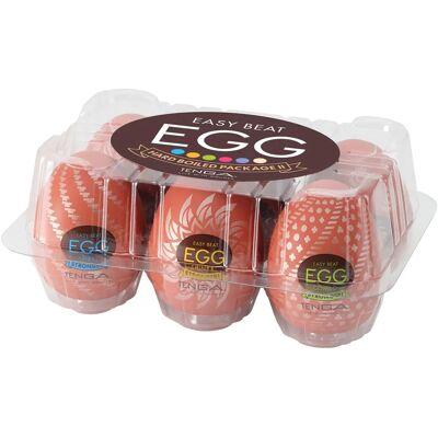 Tenga Egg Hard Gel Csomag 6 Mini Maszturbátorral Tenga Egg Hard Gel Csomag 6 Mini Maszturbátorral