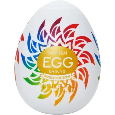 Tenga Egg Shiny II Pride Edition - Masturbateur masculin Tenga Egg Shiny II Pride Edition - Masturbateur masculin