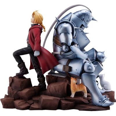 Fullmetal Alchemist: Brotherhood Edward Elric & Alphonse Elric PVC Statue - 24cm Fullmetal Alchemist: Brotherhood Edward Elric & Alphonse Elric PVC Statue - 24cm