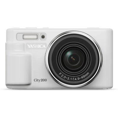 Yashica City 200 Bianco - Fotocamera Yashica City 200 Bianco - Fotocamera