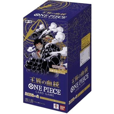 Jeu de Cartes One Piece Royal Blood OP-10 - Boîte de Booster - Publicité Jeu de Cartes One Piece Royal Blood OP-10 - Boîte de Booster - Publicité