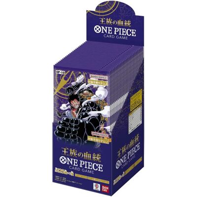 Bandai One Piece Card Game Royal Bloodline OP10 Boîte de boosters - Jeu de cartes - Publicité Bandai One Piece Card Game Royal Bloodline OP10 Boîte de boosters - Jeu de cartes - Publicité