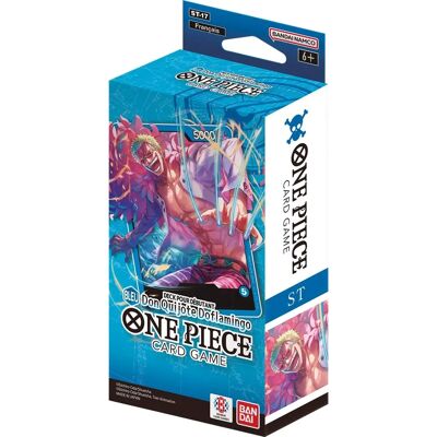 Deck One Piece Bleu Donquixote Doflamingo - Jeu de Cartes - Publicité Deck One Piece Bleu Donquixote Doflamingo - Jeu de Cartes - Publicité