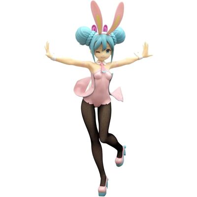 Figurine Pink Hatsune Miku Furyu - 30cm - BiCute - Publicité Figurine Pink Hatsune Miku Furyu - 30cm - BiCute - Publicité