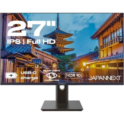 JAPANNEXT 27" Full HD USB-C Monitor - Büroanwendung JAPANNEXT 27" Full HD USB-C Monitor - Büroanwendung