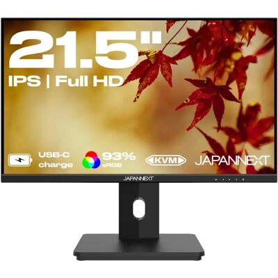 Monitor JAPANNEXT 21,5" IPS Full HD - Ergonomico, USB-C Monitor JAPANNEXT 21,5" IPS Full HD - Ergonomico, USB-C