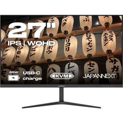 Monitor JAPANNEXT JN-IPS27WQHDR-C65W 27'' WQHD - IPS, USB-C, 75Hz Monitor JAPANNEXT JN-IPS27WQHDR-C65W 27'' WQHD - IPS, USB-C, 75Hz