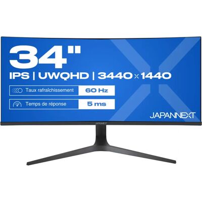 JAPANNEXT - JN-IPS340UWQHD60C-C65W-HS-W - 34in - Monitor JAPANNEXT - JN-IPS340UWQHD60C-C65W-HS-W - 34in - Monitor