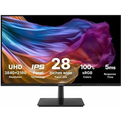 JAPANNEXT 28 4K UHD IPS Monitor - 60Hz - 1 DP 1.2 - 2 HDMI 2.0 - Écran - Publicité JAPANNEXT 28 4K UHD IPS Monitor - 60Hz - 1 DP 1.2 - 2 HDMI 2.0 - Écran - Publicité