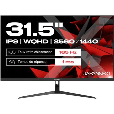 JAPANNEXT JN-IPS315WQHD165F Monitor 31,5 pollici 2560x1440 Wide Quad HD LCD - Monitor per PC JAPANNEXT JN-IPS315WQHD165F Monitor 31,5 pollici 2560x1440 Wide Quad HD LCD - Monitor per PC