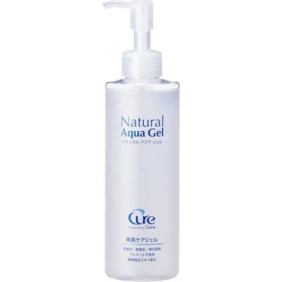 Gel d'eau naturelle Cure - 250g - Exfoliant visage - Publicité Gel d'eau naturelle Cure - 250g - Exfoliant visage - Publicité