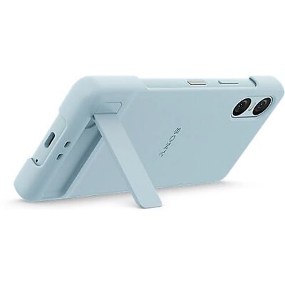 Sony Xperia 10 VI Style Cover med Stativ - Blå - Mobilcover Sony Xperia 10 VI Style Cover med Stativ - Blå - Mobilcover
